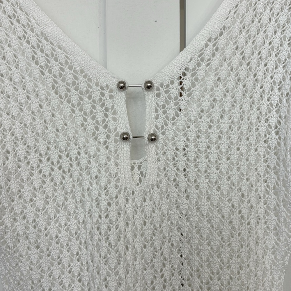 Commense Crochet Open Knit Maxi Beach Dress Coverup - Picture 6 of 9